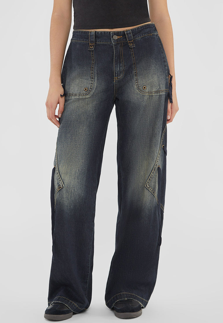 Originals Cargo Denim Lace